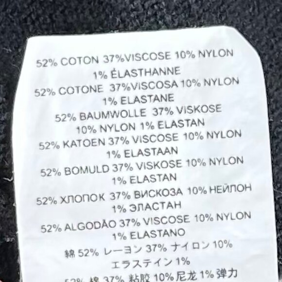 Michael Kors Black Cotton Viscose Full Zip Soft Sweater Size XL - Picture 10 of 10